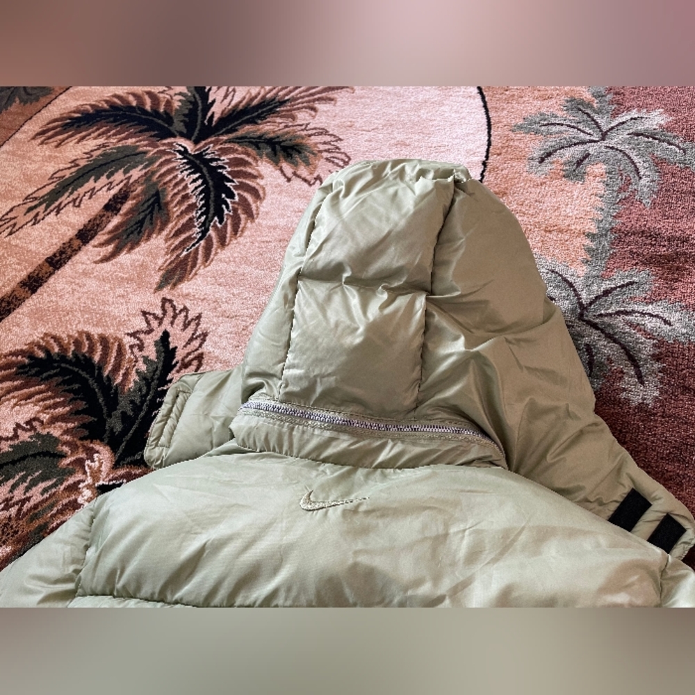 Men’s Nike Storm Fit Alligator Green Puffer Jacket Coat Size 4XL ( DR9605-010 ) - Picture 5 of 9